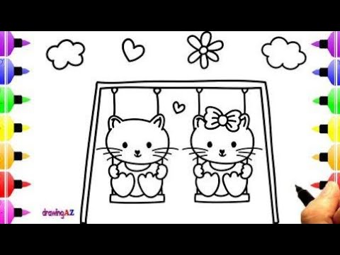 Kitten Drawing Archives Cute Kittens Videos